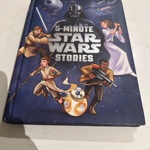 Disney Star Wars 5-Minute Stories Book - Blue and Silver